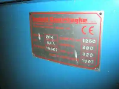 USED TONIATTI CENTRIFUGHE SRL 204