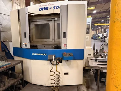 2002 DAEWOO DHM 500 MACHINING CENTERS,HORIZ,N/C & CNC(Incl.Pallet Changers) | Prime Machinery (1)