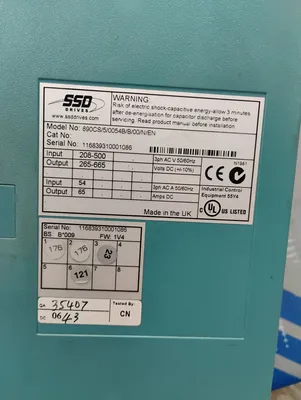 Parker 890CS/5/0054B/B/00/N/EN Electrical/PLC/Automation | ESS Industrial Equipment Sales (7)