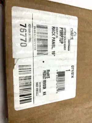 USED HOFFMAN 19" RACK PANEL