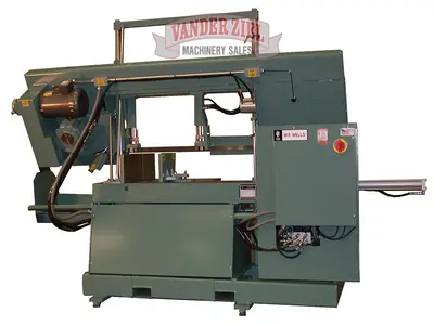 New | in-Stock W.F. WELLS F-1630-2 Horizontal Band Saws Michigan US | Vander Ziel Machinery Sales #480328