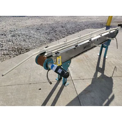 Used 6"W X 8'L Slider Bed Belt Conveyor [PARTS]