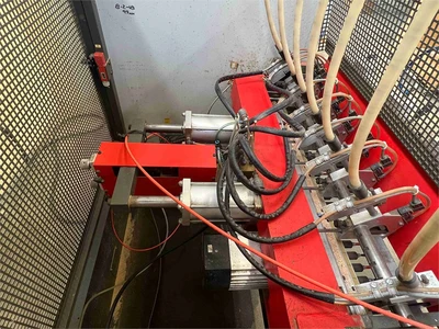 Used 2003 GANNOMAT 410 S Throughfeed boring and boring/dowel-inserting machines California US | MachineryMax #1384839