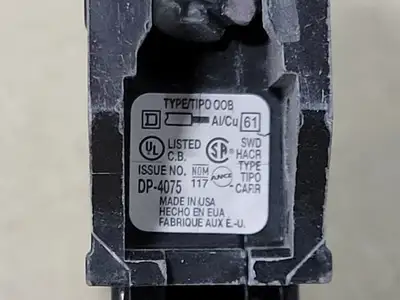 USED SQUARE D QOB120