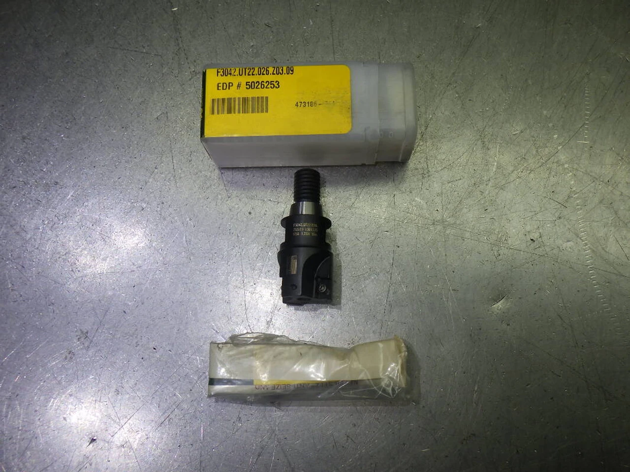 Walter T22 1" 3 Flute Coolant Thru Endmill Head F3042.UT22.026.Z03.09 (LOC2684A)