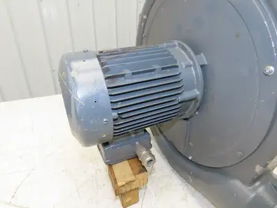 Centrifugal Blower Fan Backward Incline 22.5m3/min 1.25kw 3360rpm 230/440V 3Ph