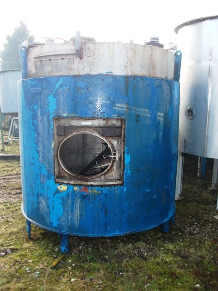 4500 L S/S Enclosed Jktd Mixing Vessel