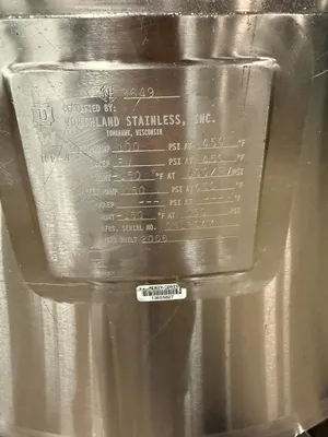 2006 NORTHLAND STAINLESS, INC. 100 GALLON Reaktory ze stali ko, atmosferyczne i ciśnieniowe (0-499 gal) | Perry Equipment (9)