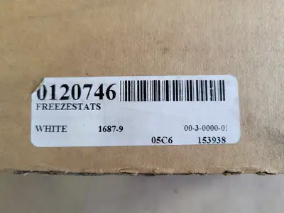 NEW WHITE-RODGERS 1687-9