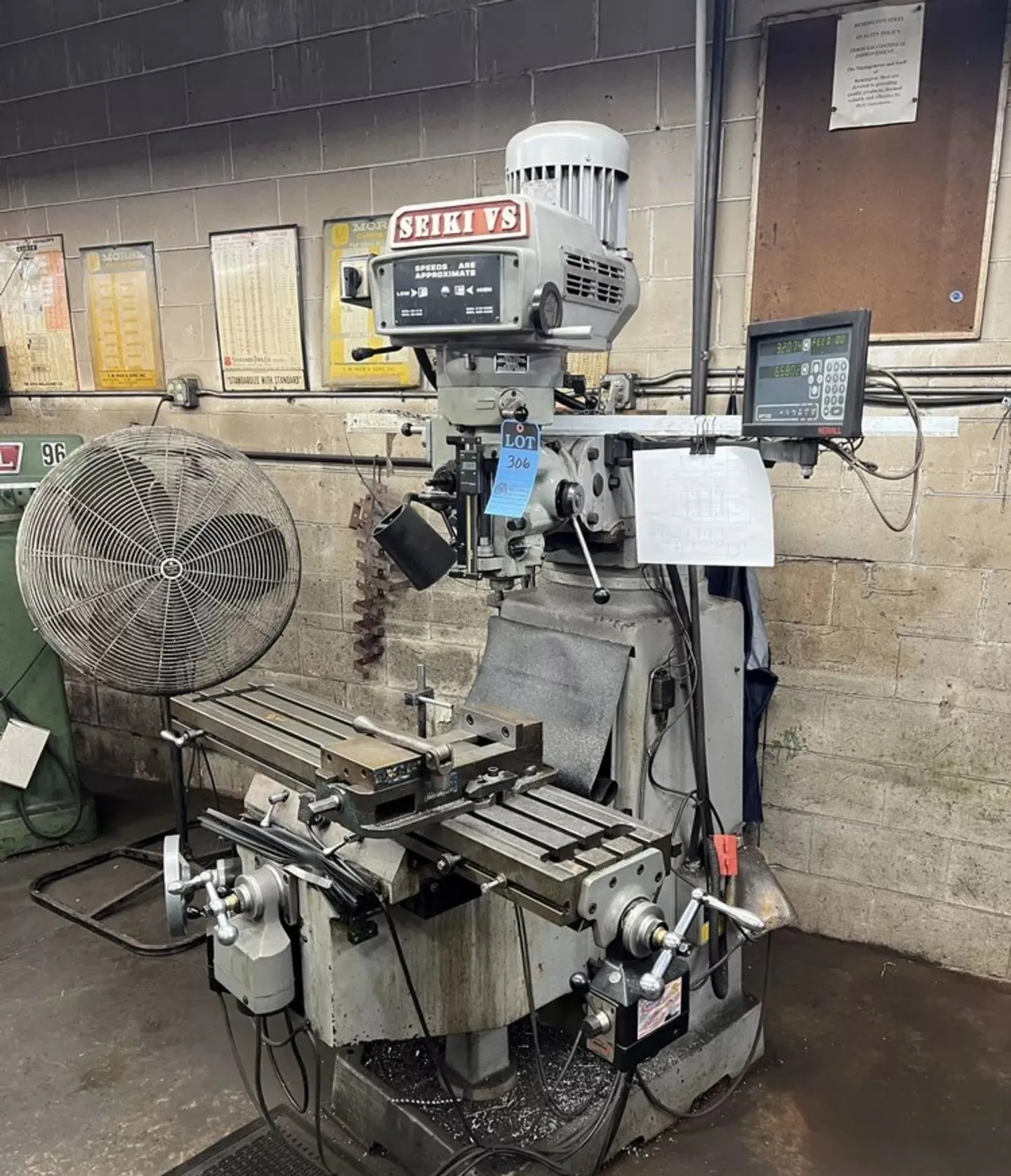 Used SEIKI 3VS Vertical Mills Ohio US | Mohawk Machinery #1325396