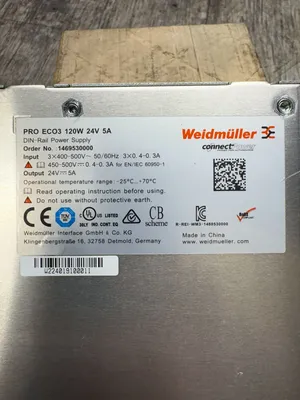 WEIDMULLER PRO ECO3 120W 24V Electrical/PLC/Automation | ESS Industrial Equipment Sales (8)