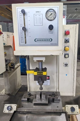 USED 2008 GREENERD PRESSES GREENERD HPB-5 PRESS