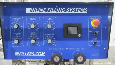 Used INLINE FILLING SYSTEMS NT CAPPER Cappers Quill - Automatic Inline Illinois US | Aaron Equipment #1130447