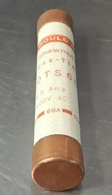 Gould Shawmut OTS-60 One Time Class K5 Fuse 600VAC 60A loc4E18