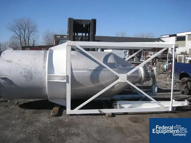 Used Dynamic Air 170 Cu Ft Dynamic Air Blender, S/S Mixers Ohio US | Federal Equipment Company #128807
