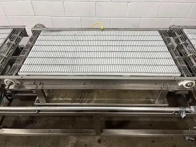 114"L Three-Section Wire Conveyor