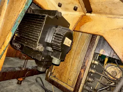 40 TON RLM MODEL #R40 4-POST CUTOFF PRESS & SERVO DIE ACCELERATOR: YOBRO #23887