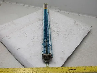 Weidmuller WDU 4 Feed Thru Terminal Contact Block Assembly 100+ DIN Rail Mounted