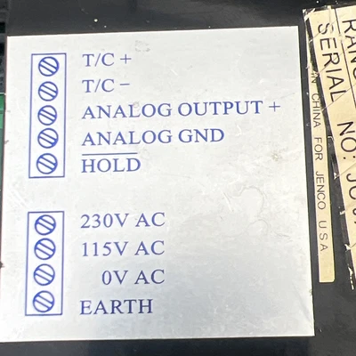 Used JENCO 765 Temperature Monitoring California US | Davliegogo LLC #1706941