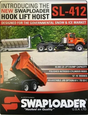 New | in-Stock 2027 SWAPLOADER® SL105 Hooklifts & Roll-Offs Minnesota US | Carco Truck & Equipment #1513853