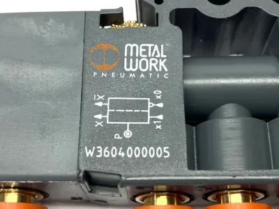 New | in-Stock Metal Work Pneumatic Valve 5-Port 4mm 218PSI Valves/Fittings Michigan US | Maverick Industrial Sales #1399995