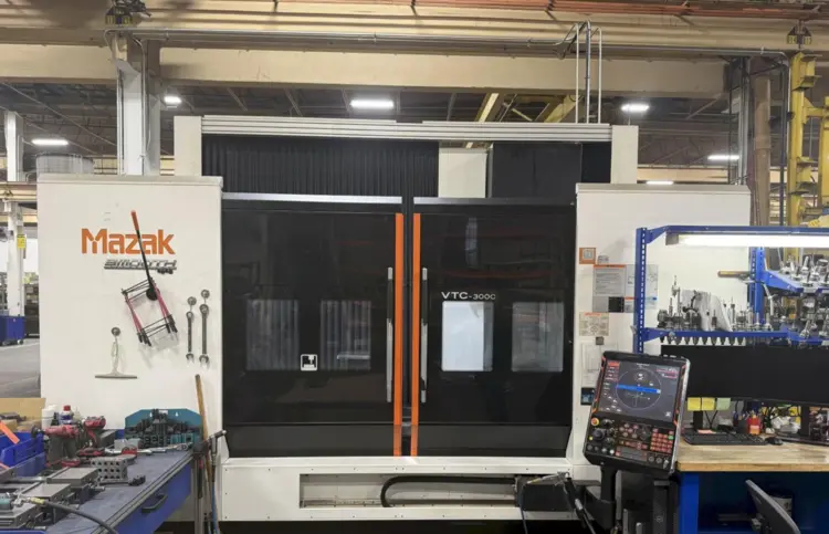 Used 2021 MAZAK VTC-300C Vertical Machining Centers Ohio US | Toolquip, Inc. #1070290