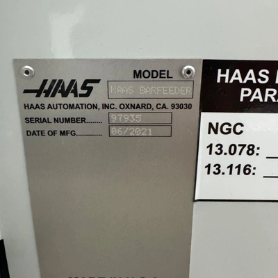 USED 2021 HAAS ST-25