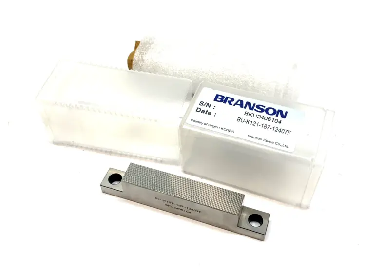 New | in-Stock BRANSON ULTRASONIC ANVIL, KNURLED TOOLING Ultrasonic Welders Michigan US | Maverick Industrial Sales #1090169