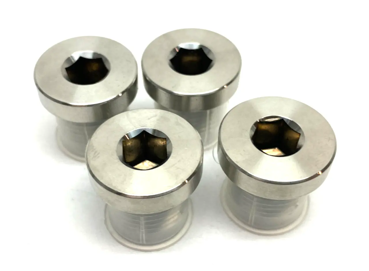 Inner Hex Head M16x1.5 Pipe Fitting Plug, Stainless Steel w/ Seal LOT OF 4
