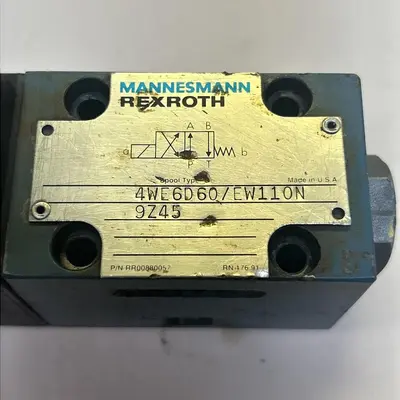 Used REXROTH 4WE6D60/EW110N Pump & Valve Parts Ohio US | Surplus Asset Holdings #1242002
