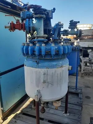 Reactor, 50 Gallon, Glass Lined, 150 PSI, Jkt, Pfaudler, #S738230