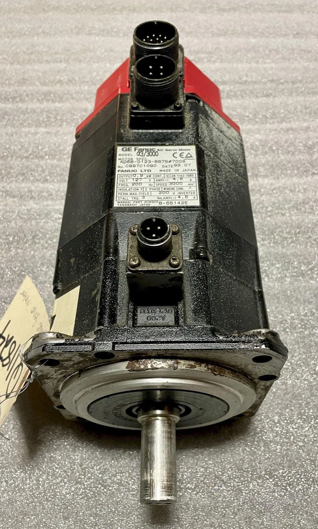 USED 1999 Fanuc A06B-0123-B675#7008