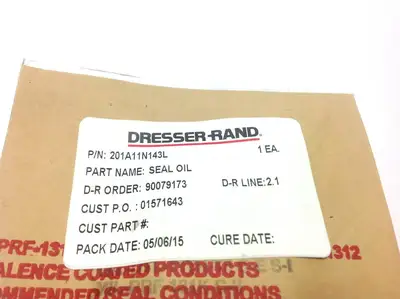 New | in-Stock Dresser Rand 201A11N143L Seals & Gaskets Michigan US | Maverick Industrial Sales #1395907