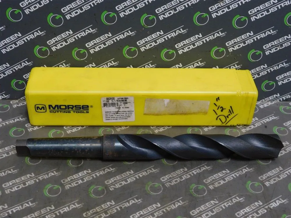 Morse Cutting Tools 10096 1-1/2" SHK Drill Bit Used
