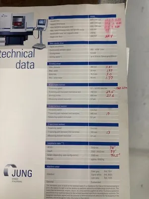 2010 BLOHM VARIO 630-D GRINDERS, SURFACE, RECIPROCATING TABLE - HORIZONTAL | GCH Machinery (14)