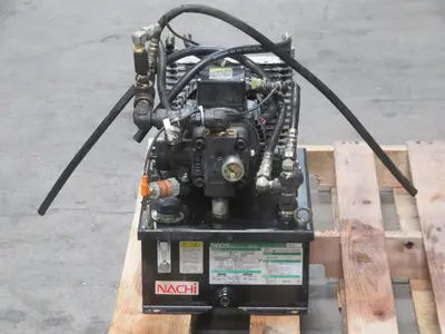 Used NACHI UVN-1A-0A2-07-4-61410 Hydraulic Power Packs Texas US | Aucto #1308482