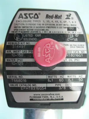 USED ASCO EFHT8316G54