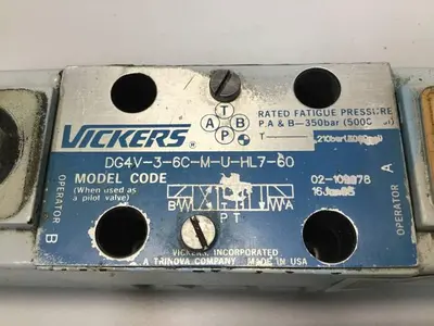USED VICKERS DG4V-3-6C-M-U-HL7-60