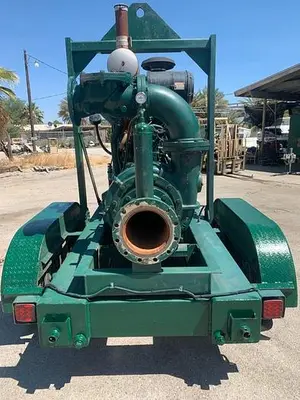 USED 2009 PIONEER INDUSTRIAL WATER PUMP RENT / SALE 6500 GPM SC108S17