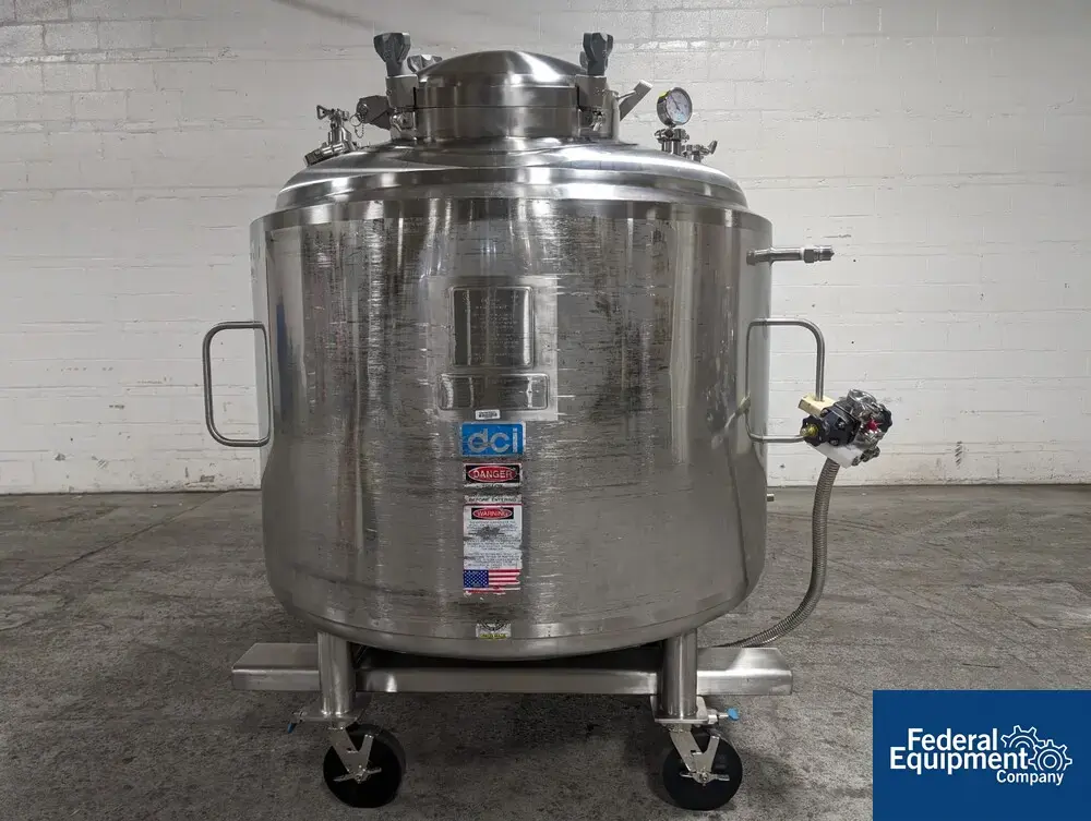 USED DCI 1,200 Liter DCI Reactor, Hastelloy C22, 45/150#