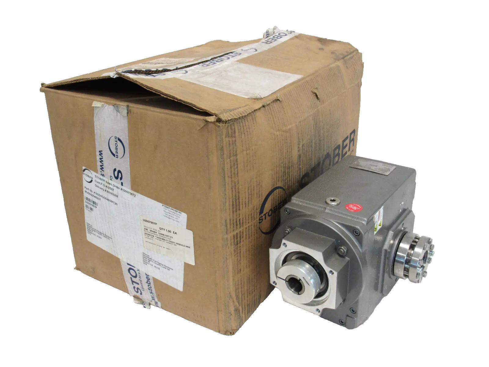 REFURBISHED STOBER K302WGD0460MT20 GEAR REDUCER 46.225