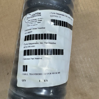 NEW Clyde Bergemann BP341590-6001