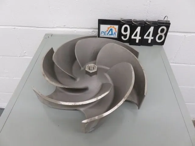 Goulds 3196 Impeller to fit 8x10-15 pump,  size 15", New
