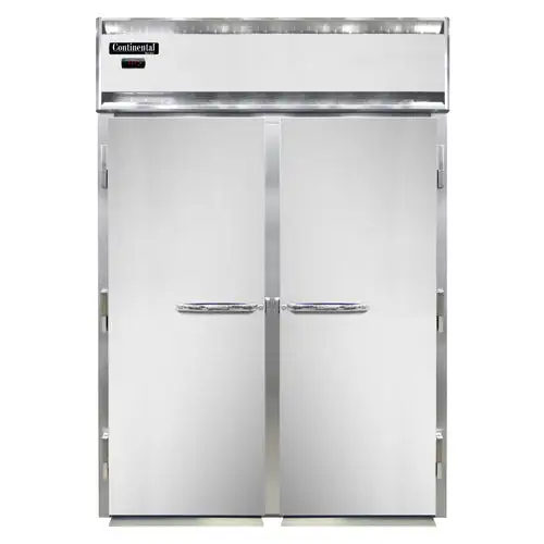 Continental DL2WI-E Full Height Insulated Roll In Heated Cabinet W/ (1) Rack Capacity, 208-230v/1ph