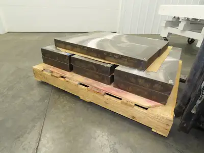 Mild Carbon Steel Flat Ground Stock 2-7/8" x 13-3/4" x 34-1/2"  380Lbs