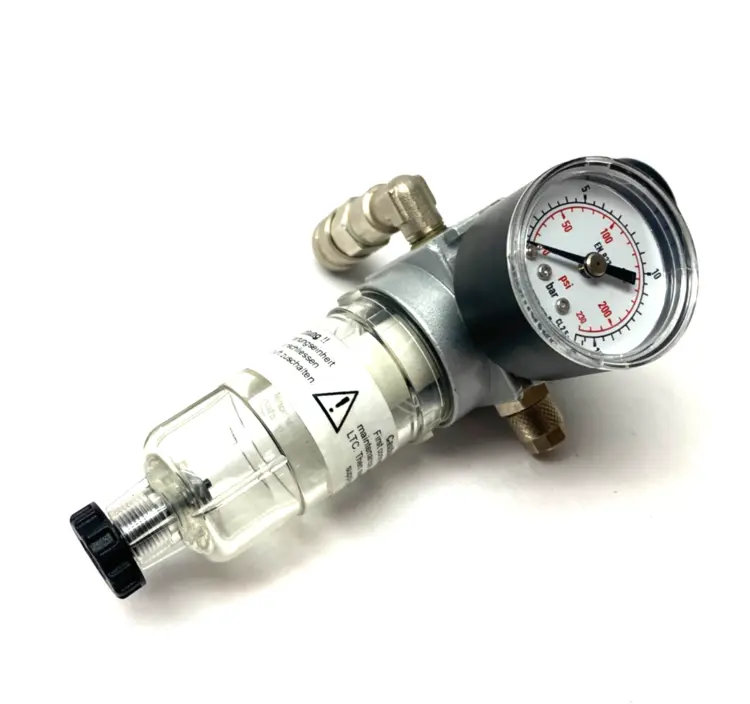 Used INNOMATEC MODULAR PRESSURE REGULATOR, LEAK TESTER, W/ GAUGE Air Pressure Regulators | Maverick Industrial Sales #1103754