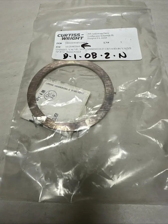 USED CURTISS-WRIGHT 0123387395