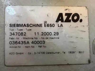 2000 AZO E650 Сито Барабанне | Perry Equipment (11)