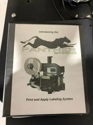 Used Panther 2000 Pressure Sensitive Labelers Michigan US | Maverick Industrial Sales #1398365