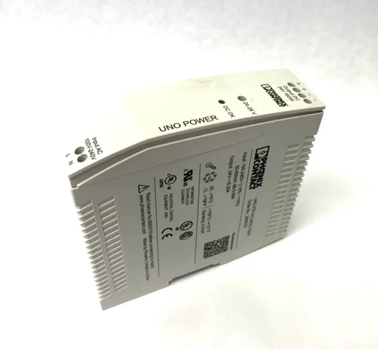 Used PHOENIX CONTACT PRIMARY SWITCHED UNO POWER SUPPLY UNO-PS/1AC/24DC/150W AC/DC Power Supplies | Maverick Industrial Sales #1099796
